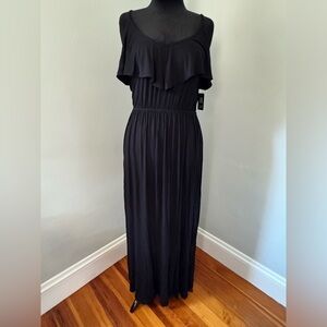 Express - Black Maxi Dress -Size Large - NWT